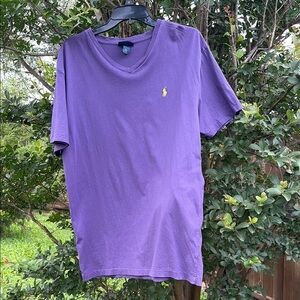 Ralph Lauren Purple Short Sleeve Tee